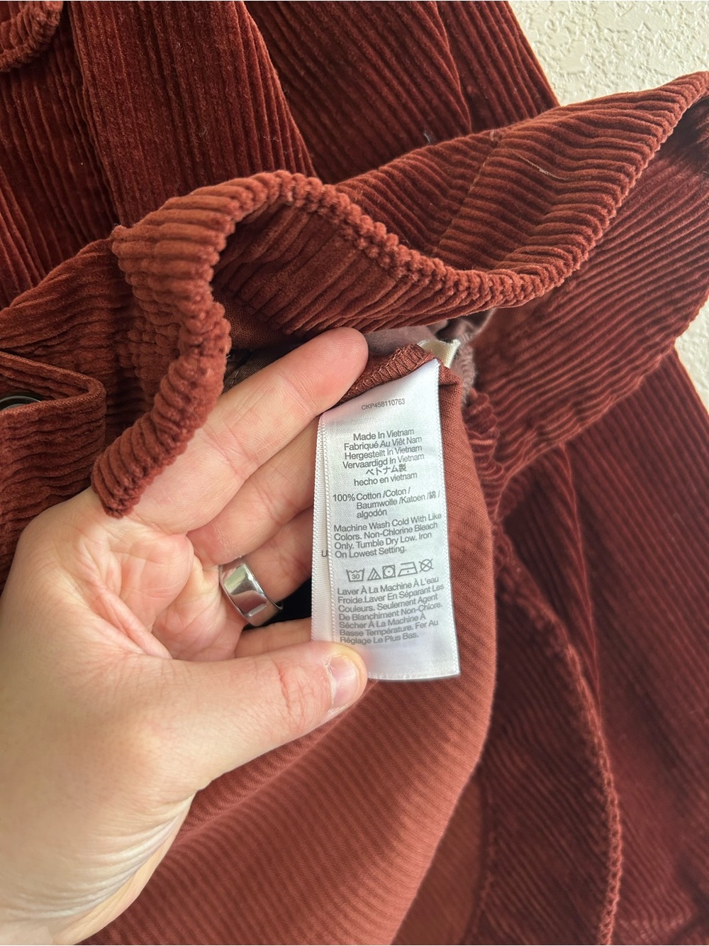 Madewell // Corduroy Oversized Yorkway Shacket - Picture 8 of 8